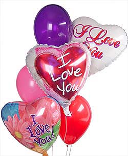  stanbul Beyolu internetten iek sat  Sevdiklerinize 17 adet uan balon demeti yollayin.